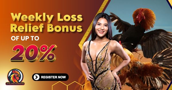 Weekly Loss Relief Bonus of up to 20%